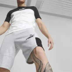Puma Essentials Block Tape Shorts -HEXA KLEIDUNG SHOP 0af26578f00d