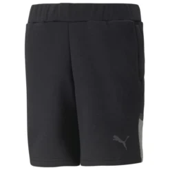 PUMA Shorts TeamCUP Casuals - Schwarz Kinder