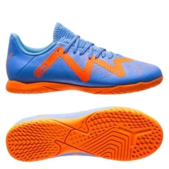 PUMA Future Play IT Supercharge - Blau/Weiß/Orange Kinder