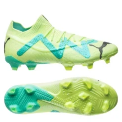 PUMA Future Ultimate FG/AG Pursuit - Fast Yellow/Schwarz/Electric Peppermint Damen