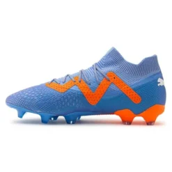 PUMA Future Ultimate FG/AG Supercharge - Blau/Weiß/Orange -HEXA KLEIDUNG SHOP 14ed7217e28a