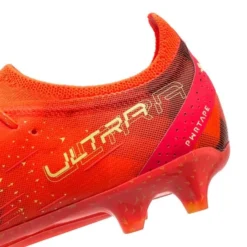 PUMA Ultra Ultimate FG/AG Fearless - Rot/Grün/Schwarz Damen -HEXA KLEIDUNG SHOP 1607bb19bbef