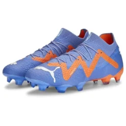 PUMA Future Ultimate FG/AG Supercharge - Blau/Weiß/Orange Damen