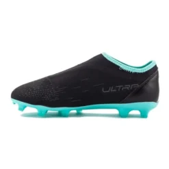 PUMA Ultra Match + Laceless FG/AG Eclipse - Schwarz/Weiß/Türkis Kinder -HEXA KLEIDUNG SHOP 19c568e1e3f1