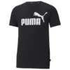 PUMA T-Shirt Essential Logo Tee - Schwarz Kinder