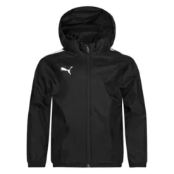 PUMA Jacke TeamLIGA All Weather - Schwarz/Weiß Kinder