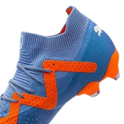 PUMA Future Ultimate FG/AG Supercharge - Blau/Weiß/Orange -HEXA KLEIDUNG SHOP 21cc284cc41a