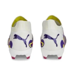 PUMA Future Ultimate FG/AG Creativity - Weiß/Team Violet/Fluro Yellow LIMITED EDITION -HEXA KLEIDUNG SHOP 2243a882879e