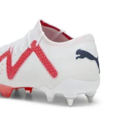 PUMA Future Ultimate Low SG Breakthrough - Weiß/Schwarz/Fire Orchid