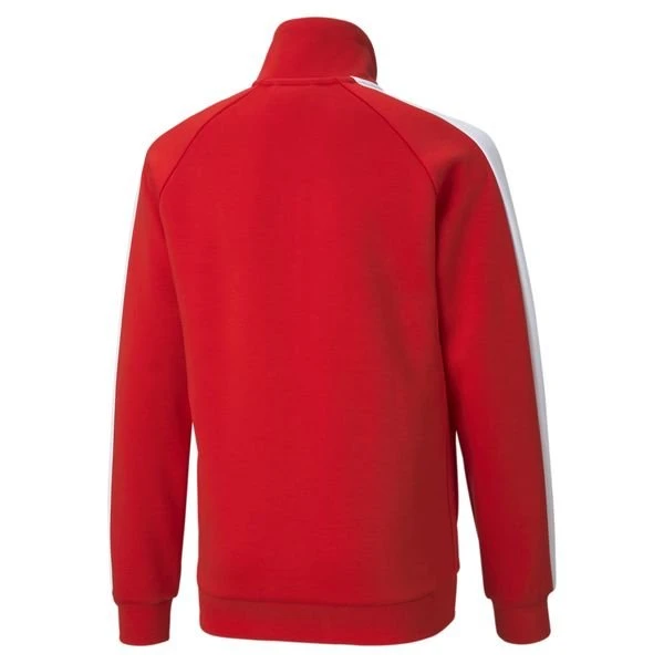 PUMA Track Jacke Iconic T7 - Rot/Weiß Kinder 4 PUMA Track Jacke Iconic T7 - Rot/Weiß Kinder – Bild 2