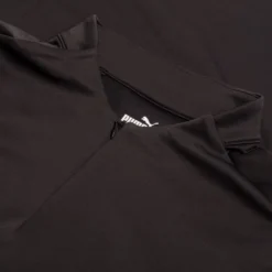 PUMA Trainingsshirt IndividualCUP 1/4 Reißverschluss Spectra - Asphalt/Rot -HEXA KLEIDUNG SHOP 29b452e11e7b