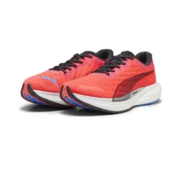 PUMA Laufschuhe Deviate Nitro 2 - Fire Orchid/Schwarz/Blau