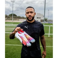 PUMA Ultra Ultimate FG/AG Breakthrough - Weiß/Schwarz/Fire Orchid -HEXA KLEIDUNG SHOP 2dd5e291851b