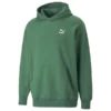 PUMA Hoodie Classics Relaxed - Grün/Weiß -HEXA KLEIDUNG SHOP 310e6cab3ad5