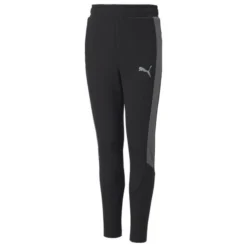 PUMA Trainingshose Evostripe - Schwarz/Grau Kinder
