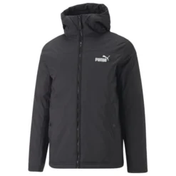PUMA Winterjacke Colourblock - Schwarz/Weiß
