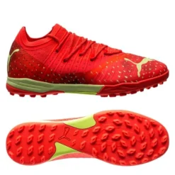 PUMA Future 1.4 Pro Cage TT Fearless - Rot/Grün/Schwarz/Rot