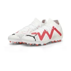 PUMA Future Match MG Breakthrough - Weiß/Schwarz/Fire Orchid