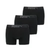 PUMA Boxer Shorts Premium Sueded 3er-Pack - Schwarz -HEXA KLEIDUNG SHOP 37394e1da2c7