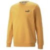 PUMA Sweatshirt Essentials Small Logo Crew - Orange/Schwarz -HEXA KLEIDUNG SHOP 3a5f2bf32ab8