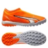 PUMA Ultra Match + Mid Laceless TT Supercharge - Orange/Weiß/Blau