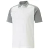PUMA Polo TeamCUP Casuals - Weiß/Grau -HEXA KLEIDUNG SHOP 408cd7462c6d