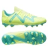 PUMA Future Play FG/AG Pursuit - Fast Yellow/Schwarz/Electric Peppermint Kinder