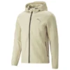 PUMA Hoodie Evostripe Full Zip - Beige -HEXA KLEIDUNG SHOP 439e5ebdc0e7