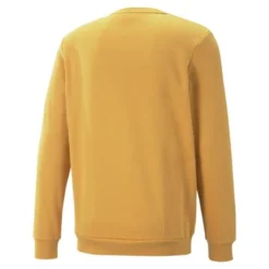 PUMA Sweatshirt Essentials Small Logo Crew - Orange/Schwarz -HEXA KLEIDUNG SHOP 456ec4ef20d6