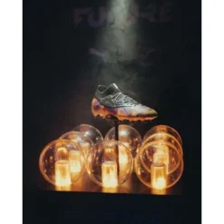 PUMA Future Ultimate FG/AG Elements - Team Violet/Schwarz/Yellow Sizzle/Rickie Orange LIMITED EDITION -HEXA KLEIDUNG SHOP 4636bea88280