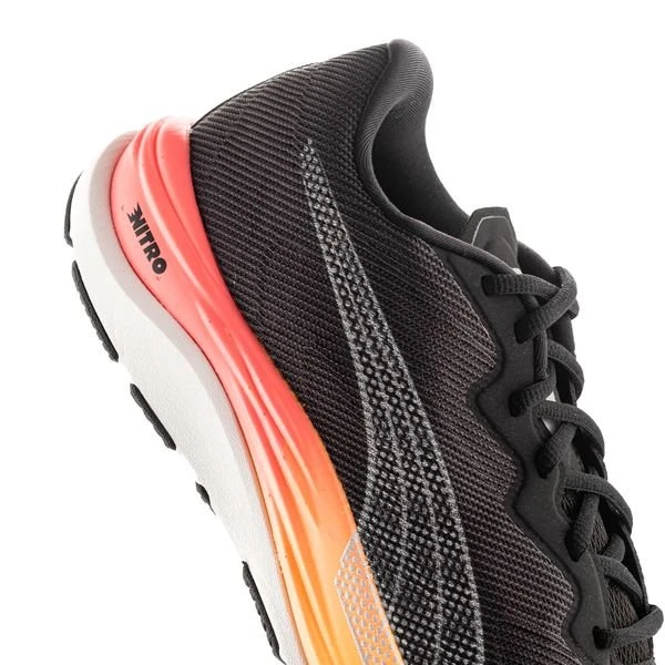 PUMA Laufschuhe Velocity Nitro 2 - Schwarz/Sunset Glow 8 PUMA Laufschuhe Velocity Nitro 2 - Schwarz/Sunset Glow – Bild 6