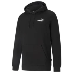 PUMA Hoodie Essentials Small Logo - Schwarz/Weiß
