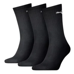PUMA Socken Crew 3er-Pack - Schwarz