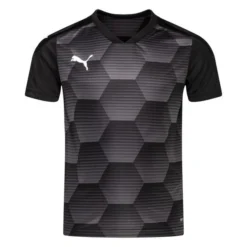 PUMA Trikot TeamFINAL 21 Graphic - Schwarz/Asphalt Kinder