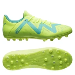 PUMA Future Play MG Pursuit - Fast Yellow/Schwarz/Electric Peppermint