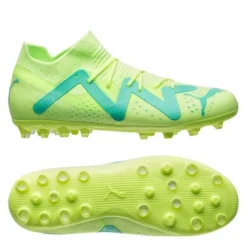 PUMA Future Match MG Pursuit - Fast Yellow/Schwarz/Electric Peppermint Kinder