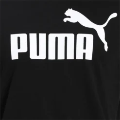 PUMA T-Shirt Essentials Logo - Schwarz/Weiß -HEXA KLEIDUNG SHOP 5a2c3913647b