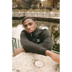 PUMA Jacke Track T7 - Schwarz -HEXA KLEIDUNG SHOP 612bcbafd596