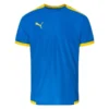 PUMA Trikot TeamLIGA - Blau/Gelb Kinder -HEXA KLEIDUNG SHOP 6f8fc20286de