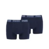 PUMA Boxer Shorts Basic 2-er Pack - Navy -HEXA KLEIDUNG SHOP 71e7fc039bc4