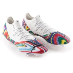 PUMA X Unisport Future 1.4 FG/AG Flags Of The World - Weiß/Schwarz/Rot/Archive Green LIMITED EDITION -HEXA KLEIDUNG SHOP 78c5df083821