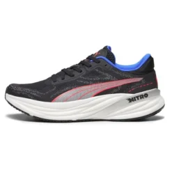 PUMA Laufschuhe Magnify Nitro 2 - Schwarz/Fire Orchid/Ultra Blue