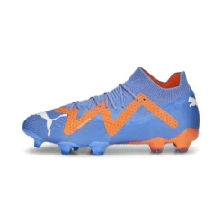 PUMA Future Ultimate FG/AG Supercharge - Blau/Weiß/Orange Damen -HEXA KLEIDUNG SHOP 7a395f2392b6