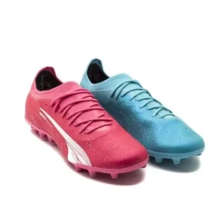 PUMA Ultra Ultimate MG Tricks - Hero Blue/Weiß/Sunset Pink LIMITED EDITION