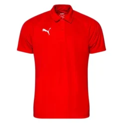 PUMA Polo LIGA Sideline - Rot/Weiß