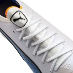 PUMA King Ultimate SG Supercharge - Weiß/Schwarz/Blau/Orange -HEXA KLEIDUNG SHOP 82246c1ae0ef