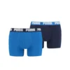 PUMA Boxer Shorts Basic 2-er Pack - Blau/Navy -HEXA KLEIDUNG SHOP 84ce804f68fb