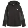 PUMA Hoodie Evostripe Full Zip - Schwarz Kinder