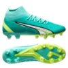 PUMA Ultra Pro FG/AG Pursuit - Electric Peppermint/Weiß/Fast Yellow -HEXA KLEIDUNG SHOP 85120502eb16