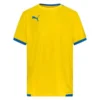 PUMA Training T-Shirt TeamLIGA - Gelb/Electric Blue Lemonade Kinder -HEXA KLEIDUNG SHOP 86ce899c996e